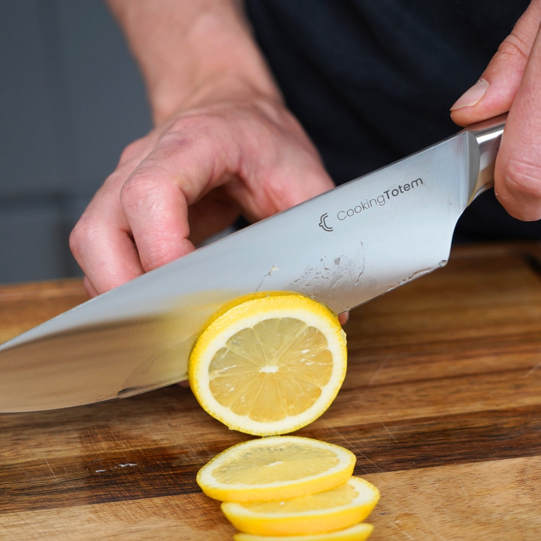 Couteau de chef 20cm | CookingTotem®️ | Acier allemand