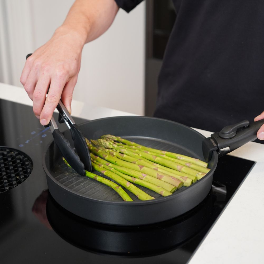 CookingTotem® Poêle à griller en céramique antiadhésive 29cm