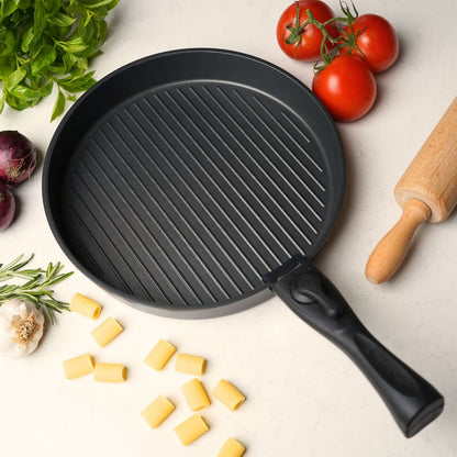 CookingTotem® Poêle à griller en céramique antiadhésive 29cm