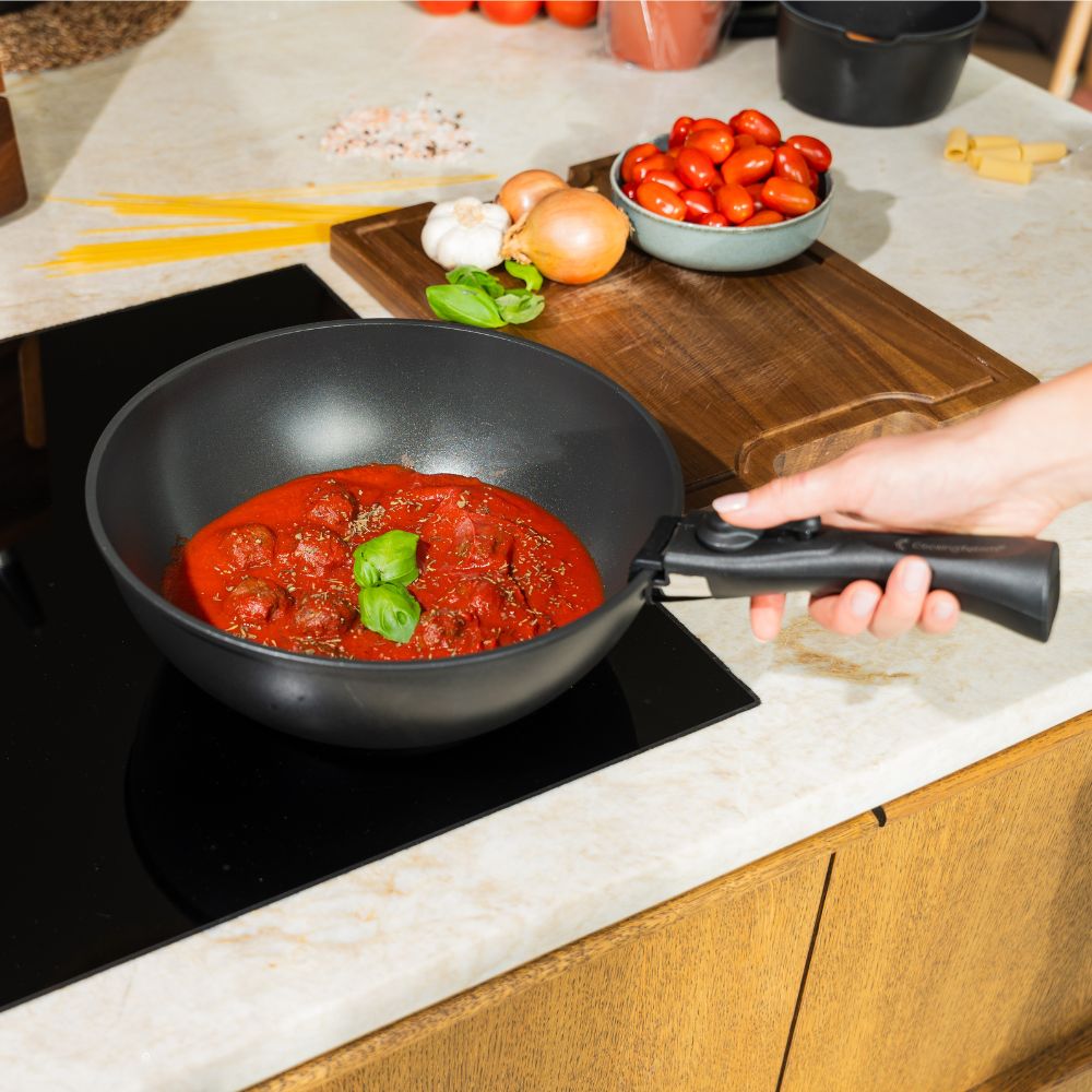 CookingTotem® Poêle wok en céramique antiadhésive 29cm