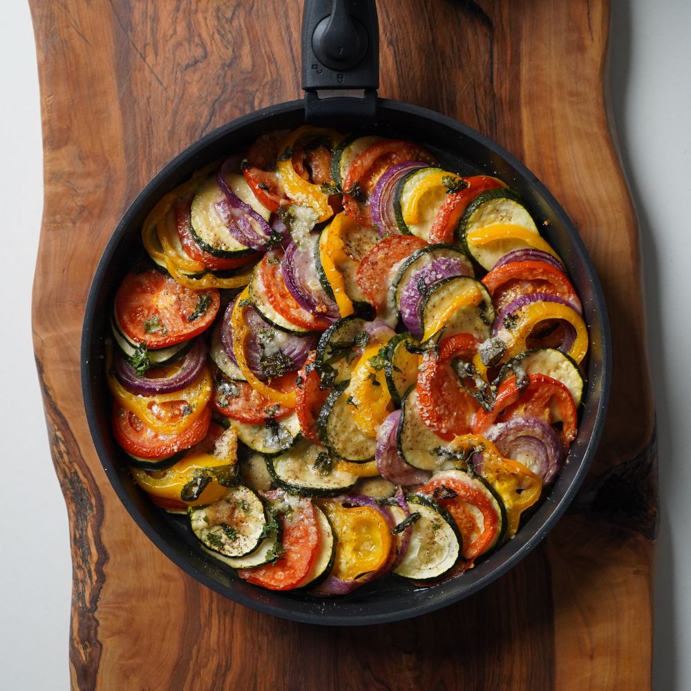 CookingTotem® Poêle à griller en céramique antiadhésive 29cm